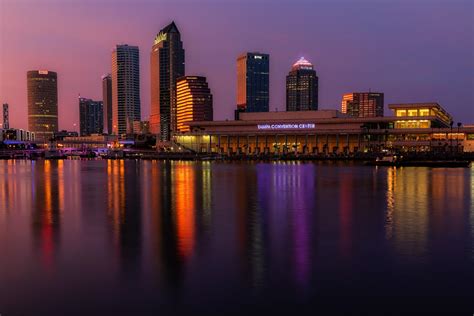 Tampa Skyline From The Fourth Tampa