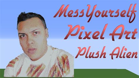 Minecraft Pixel Art Speedbuild Messyourself Youtube