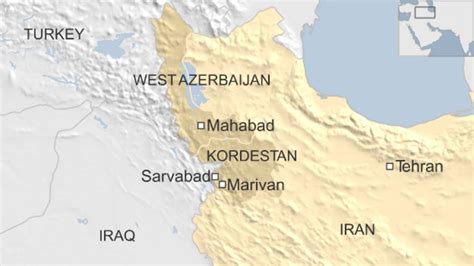 Iran Forces Kill Kurdish Rebels On Iraq Border Bbc News