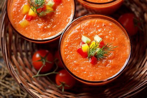 Authentic Spanish Gazpacho Rosie On The House