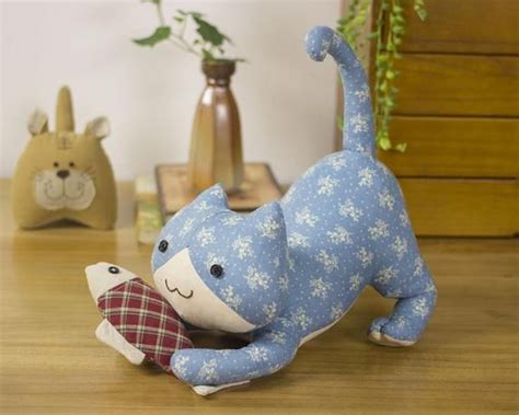 Lying Cat Pdf Sewing Pattern With A Step By Step Tutorial Finished