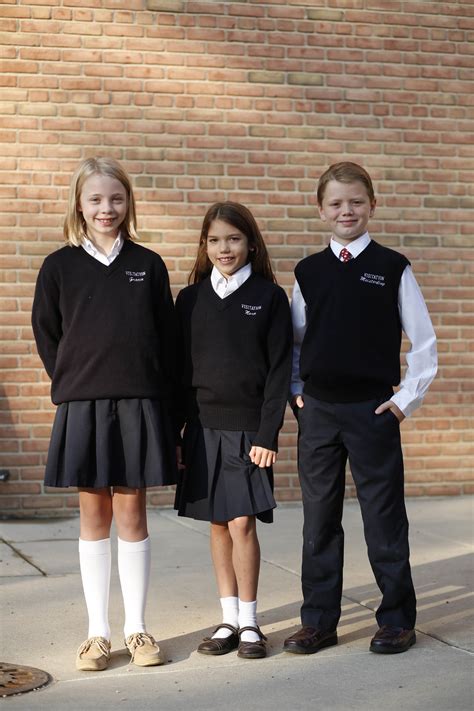 Uniforms School Uniform Cardigan Knitted Button Down Black Navy School