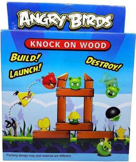 The Simplifiers Angry Bird Knock On Wood Build Launch And Destroy