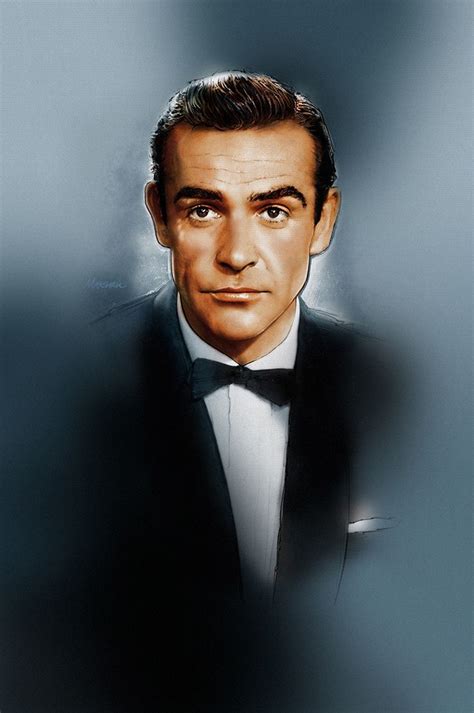 Sean Connery As James Bond In Dr No By Jeff Marshall James Bond