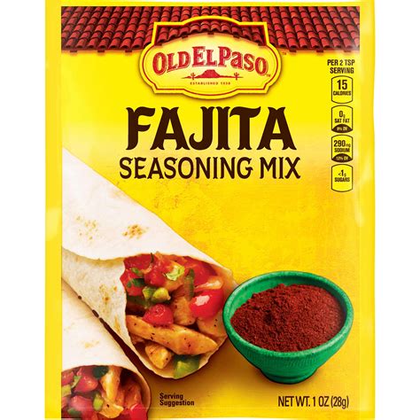 Fajita Seasoning Mix Mexican Seasoning Old El Paso
