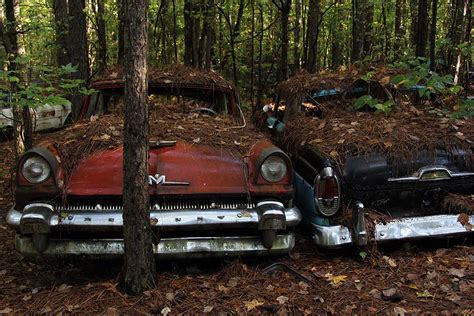 Abandoned Old Cars Wallpaper Wallpapersafari