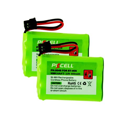 Buy 2x Pkcell Nimh Rechargeable Cordless Phone Battery
