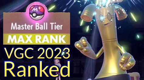 Pokemon Scarlet And Violet VGC Ranked Master Ball Ladder Series Competitive Wifi Battle