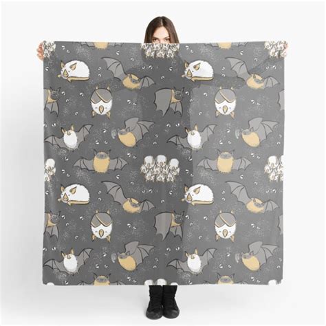 Pipistrelle And Honduran Bats Scarf For Sale By Emseeitch Redbubble