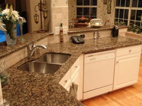 Baltic Brown Granite Kitchen Countertop Design Ideas