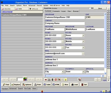 Importing manager 5.9.x database records into an excel spreadsheet the database used in mitchell repair and shopkey shop management software is secured to safeguard the valuable data and. Customer Support Organizer Pro: simple customer support database management system, database ...