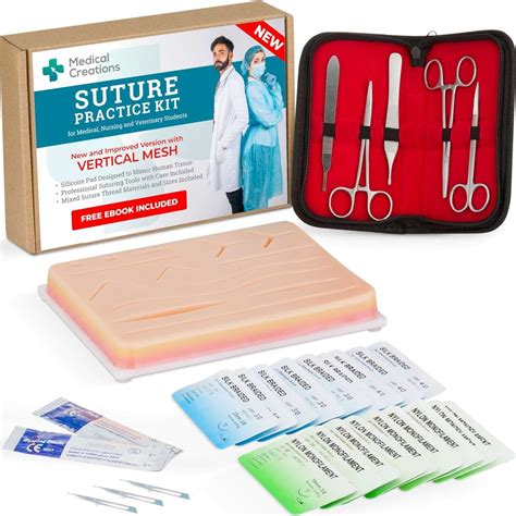 Kit De Pratique De Suture Medical Creations Au Nurseoclock