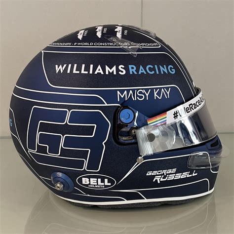 George russell says he has total trust in mercedes to guide him to the front of the formula 1 grid in the future. George Russell's 2020 Abu Dhabi Grand Prix helmet · RaceFans