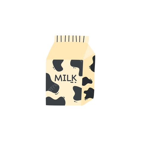 Gambar Susu Dalam Paket Kardus Susu Minum Makanan Png Dan Vektor