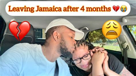 leaving jamaica heartbroken after 4 months 😭💔💔😭 leavinghome fyp viral youtube