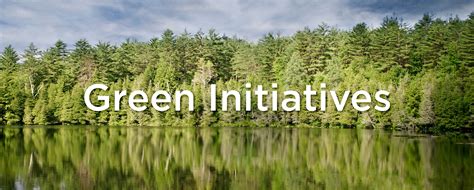 Green Initiatives