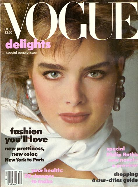 1983 Vogue Fashion Magazine Brooke Shields Venice Italy Lord Snowdon