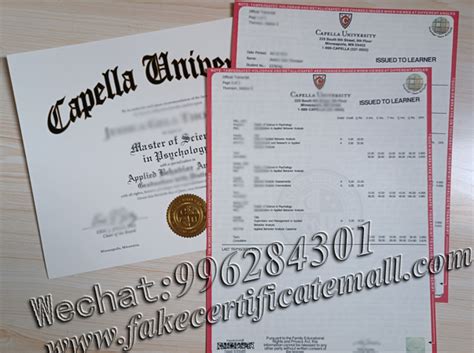 Buy Fake Capella University Degree Certificate Buy Diplomabuy Fake