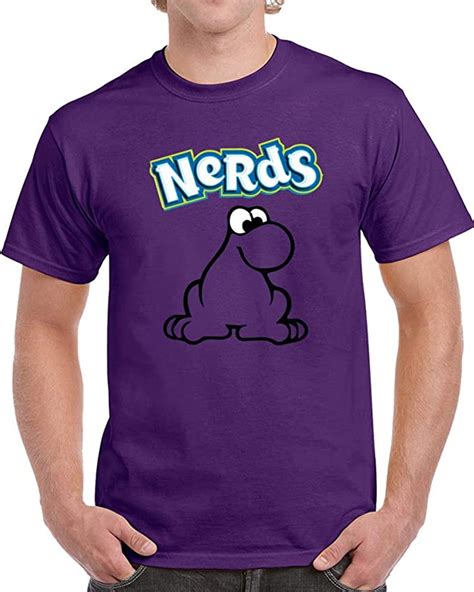 Nerds Candy Tee Funny Halloween Group Team Costume T Shirt Purple