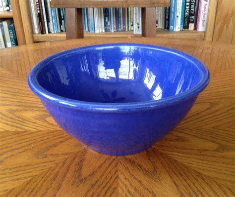Vintage Ceramic Mixing Bowl Made In Usa Mid Century Haute Juice