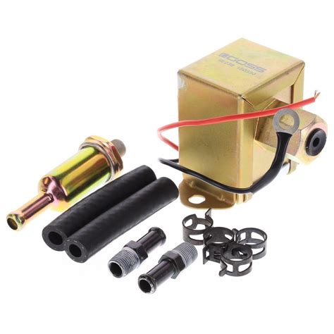Goss Electric Fuel Pump Universal In Line Low Pressure 12v 45 6 Psi