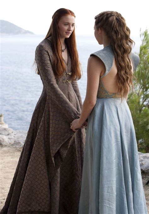 Sansa Stark And Margaery Tyrell Game Of Thrones Season Dessin Game
