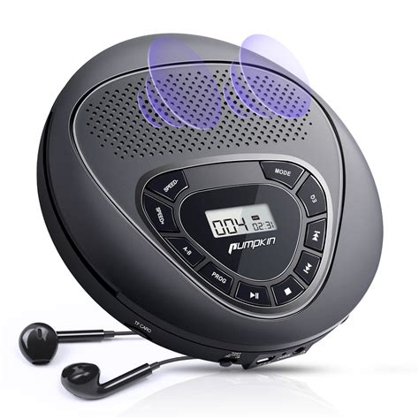 Rechargeable Portable Cd Player With Speakers For Car
