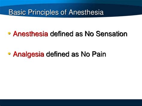Rad 104 Hospital Practice And Care Of Patients 5 Anesthesia 2016