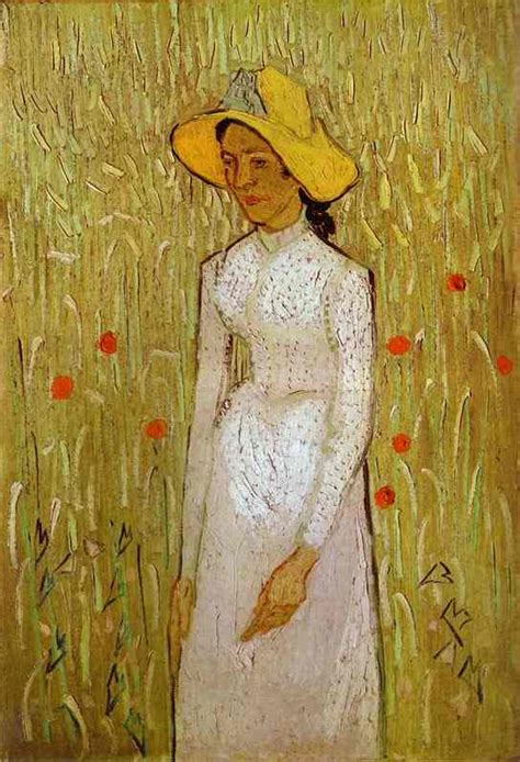 Vincent Van Gogh Art Gallery Vincent Van Gogh Art Girl In White