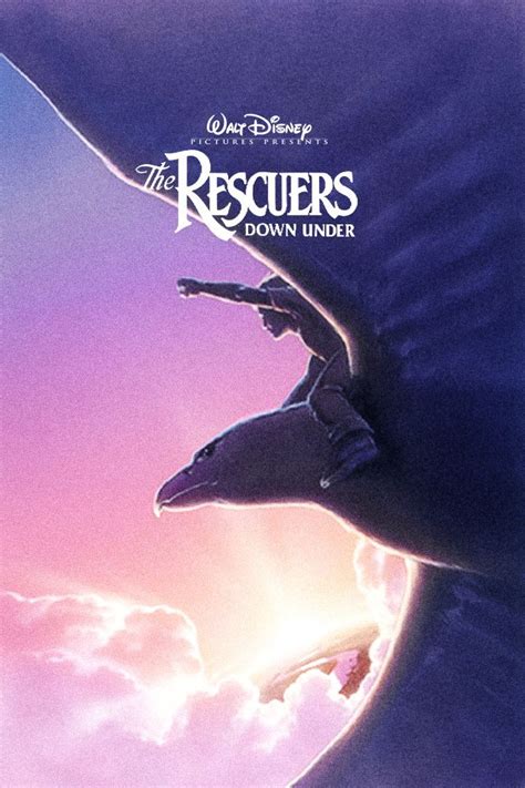 The Rescuers Down Under 1990 736x1104 Disney Renaissance The