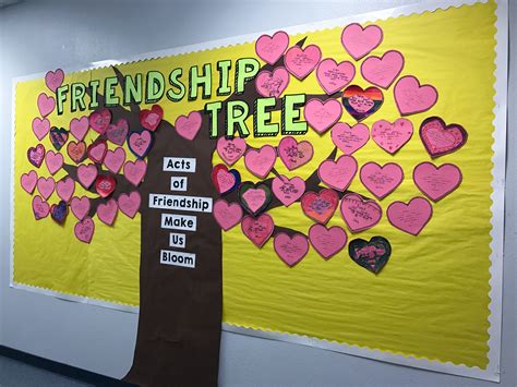 Friendship Tree With Students Cinquain Poems About Their Classmates