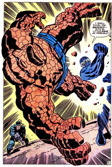 Fantastic Four 93 Page 6 Splash Page By Jack Kirby Jack Kirby Art