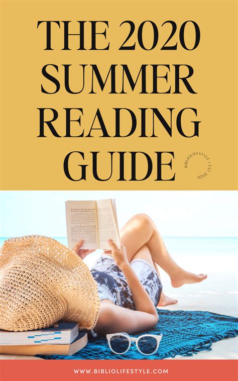 Bibliolifestyle The 2020 Summer Reading Guide