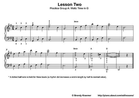Printable Piano Lesson Book