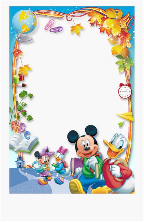Border Design Mickey Mouse Clip Art Library