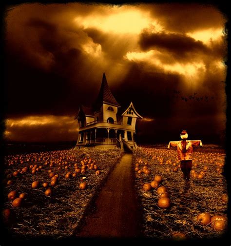 Autumn Halloween Halloween Haunted Houses Halloween Poster Horror
