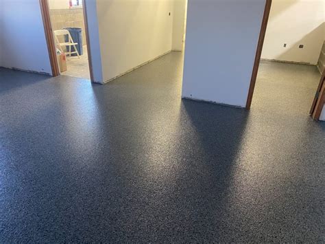 Epoxy Flake Floor Nightfall B 715 Commercial Epoxy Flake Floor