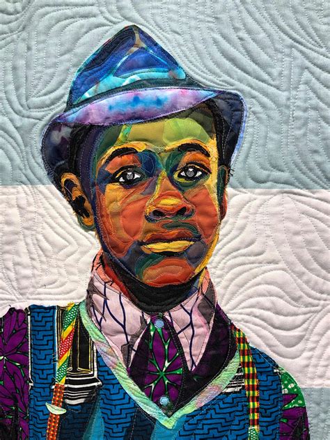 Bisa Butler Galerie Claire Oliver African American Quilts Colorful