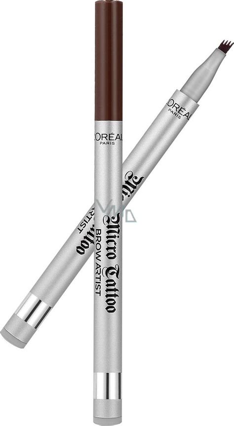 Loréal Brow Artist Micro Tattoo Wenkbrauwpotlood 108 Warm Brunette