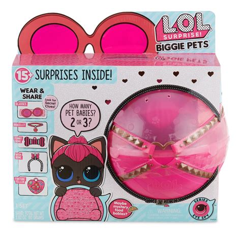 LOL Surprise Biggie Pet- Kitty, Great Gift for Kids Ages 4 5 6