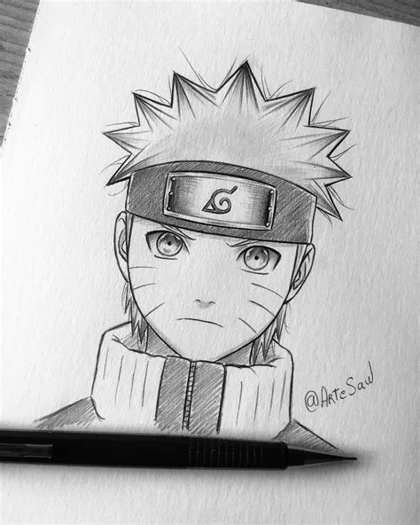 Artesaws Instagram Photo Naruto Naruto Sketch Drawing Anime