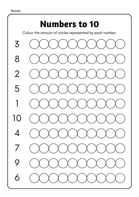 Preschool Math Worksheet For Kids Pre K Graphic By Worksheets Library