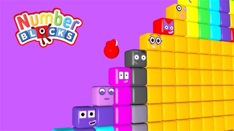 Numberblock Numberblobs Jump And Count Numberblocks Step Squad Youtube