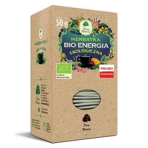 Herbatka Bio Energia Eko 25×2 G Naturalnie Od 1990 Roku