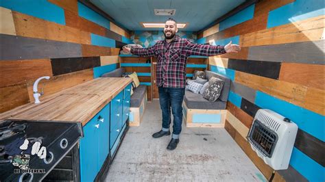Spacious Stealth Tiny House On Wheels Moving Truck Converted Into