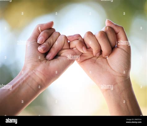 Hands Holding Pinky Fingers Hi Res Stock Photography And Images Alamy