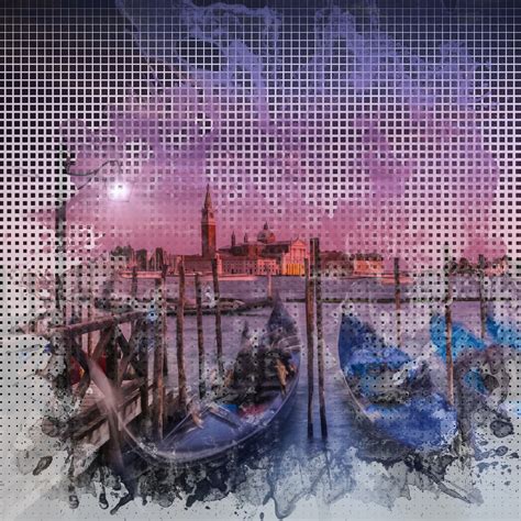 Buy Venice Gorgeous Sunset Wallpaper Free Shipping