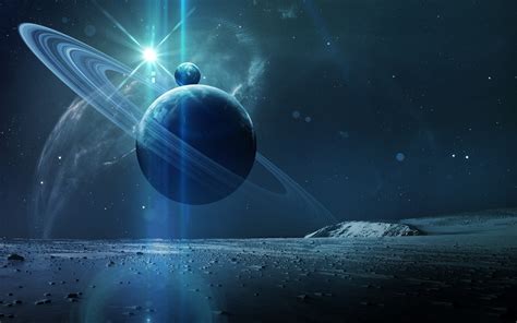 Space Planet Digital Art Space Art Wallpapers Hd Desktop And