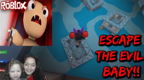 Roblox Escape The Evil Baby Obby Youtube
