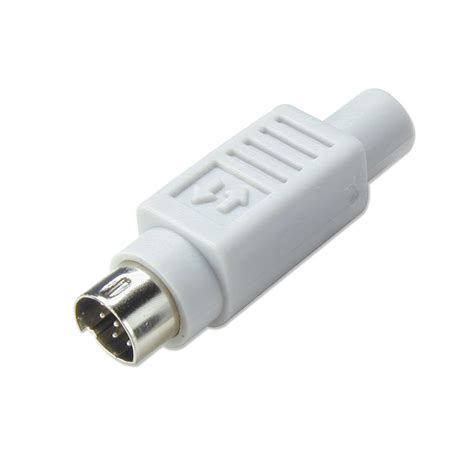 6 Pin Mini Din Male Connector From Lindy Uk